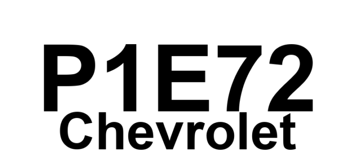 DTC P1E72 Chevrolet - Definição em inglês: Hybrid/EV Battery 71 Circuit Definição em Português: Bateria híbrida/EV - Circuito 71 (banco/número do componente, se aplicável)