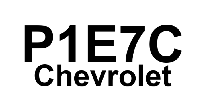 DTC P1E7C Chevrolet - Definição em inglês: Hybrid/EV Battery 81 Circuit Definição em Português: Bateria Híbrida/EV - Circuito 81 (Problema Detectado)