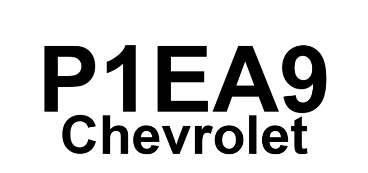 DTC P1EA9 Chevrolet - Definição em inglês: 14 V Power Module System Low Voltage Definição em Português: Módulo de Potência de 14 V - Tensão Baixa no Sistema.