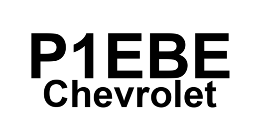 DTC P1EBE Chevrolet - Definição em inglês: Hybrid/EV Battery Multifunction Contactor Stuck Open Definição em Português: Contator Multifuncional da Bateria Híbrida/EV - Travado Aberto