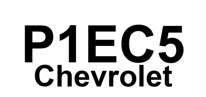 DTC P1EC5 Chevrolet - Definição em inglês: Hybrid/EV Battery Pack Heater Transistor Stuck On Definição em Português: Transistor do Aquecedor do Conjunto de Baterias Híbrido/EV - Travado Ligado