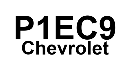 DTC P1EC9 Chevrolet - Definição em inglês: A/C Compressor Motor Instantaneous High Current Definição em Português: Motor do Compressor do Ar-Condicionado - Corrente Instântanea Alta