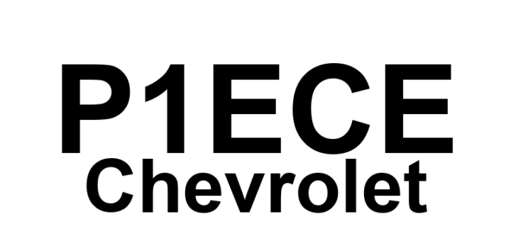 DTC P1ECE Chevrolet - Definição em inglês: Battery Charger Total Output Power Performance Definição em Português: Desempenho da Potência Total de Saída do Carregador de Bateria.
