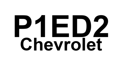DTC P1ED2 Chevrolet - Definição em inglês: Battery Charger High Voltage Converter 2 Temperature Sensor Circuit Performance Definição em Português: Sensor de Temperatura do Conversor de Alta Tensão do Carregador de Bateria 2 - Desempenho do Circuito