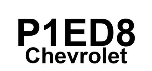 DTC P1ED8 Chevrolet - Definição em inglês: Battery Charger Cold Plate Temperature Sensor Performance Definição em Português: Sensor de Temperatura da Placa Fria do Carregador de Bateria - Desempenho inadequado.