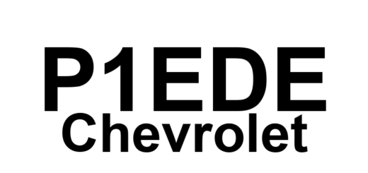 DTC P1EDE Chevrolet - Definição em inglês: Battery Charger Converter Input Voltage Sensor 2 Performance Definição em Português: Sensor de Tensão de Entrada do Conversor do Carregador de Bateria 2 - Desempenho Insatisfatório