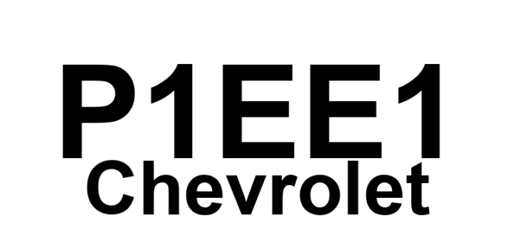 DTC P1EE1 Chevrolet - Definição em inglês: Battery Charger Input Voltage Conditioner Temperature Sensor Performance Definição em Português: Sensor de Temperatura do Condicionador de Tensão de Entrada do Carregador de Bateria - Desempenho