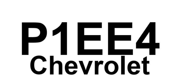 DTC P1EE4 Chevrolet - Definição em inglês: Battery Charger High Voltage Converter 2 Input Current Sensor Circuit Low Voltage Definição em Português: Sensor de Corrente de Entrada do Conversor de Alta Tensão do Carregador de Bateria 2 - Circuito com Baixa Voltagem