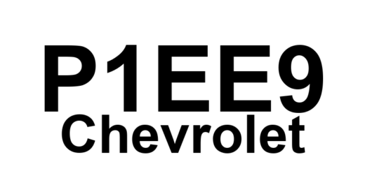 DTC P1EE9 Chevrolet - Definição em inglês: Battery Charger Control Module Reference Voltage 2 Circuit Low Voltage Definição em Português: Módulo de Controle do Carregador de Bateria - Tensão Baixa no Circuito de Referência de Voltagem 2