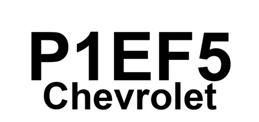 DTC P1EF5 Chevrolet - Definição em inglês: Battery Charger Input Voltage Conditioner Temperature Too High Definição em Português: Temperatura do Condicionador de Tensão de Entrada do Carregador de Bateria Muito Alta.