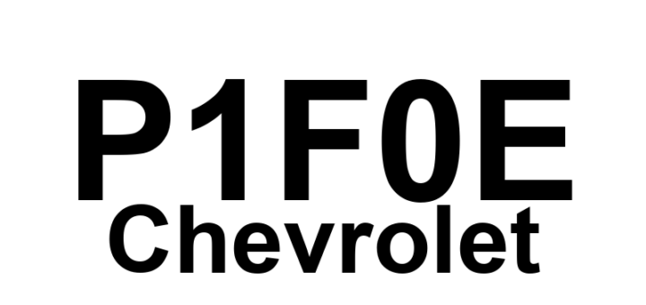 DTC P1F0E Chevrolet - Definição em inglês: Battery Charging Voltage System Isolation Lost Definição em Português: Sistema de Tensão de Carregamento da Bateria - Isolamento Perdido