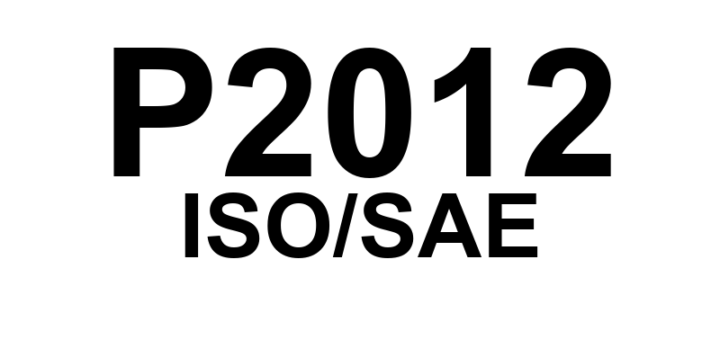 P2012 - "Atuador do Controle de Ar da Admissão - Circuito Baixo (Banco 1)"