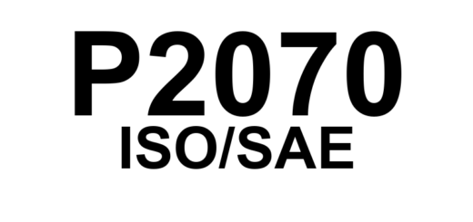 P2070 - "Válvula de Afinação do Coletor de Admissão - Trancada Aberta (Banco 1)"