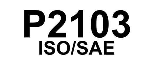 P2103 - "Atuador de Acelerador 'A' - Circuito do Motor de Controle Alto"