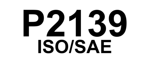 P2139 - "Sensor/Interruptor de Posição do Acelerador/Pedal 'D' / 'F' - Correlação de Tensão"