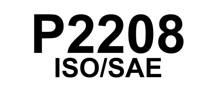 P2208 - "Aquecedor do Sensor NOx - Circuito com Mau Funcionamento (Banco 1 Sensor 1)'"