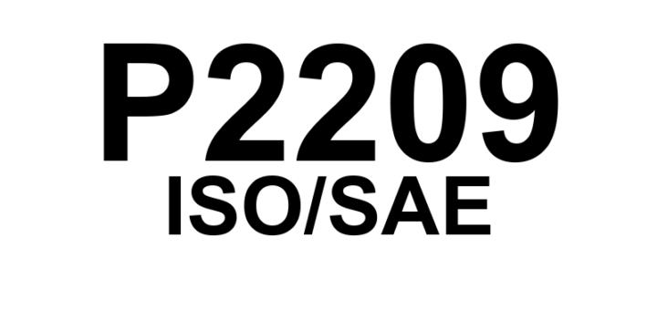 P2209 - "Aquecedor do Sensor NOx - Circuito de Sinal com Falha de Faixa ou Desempenho (Banco 1 Sensor 1)"