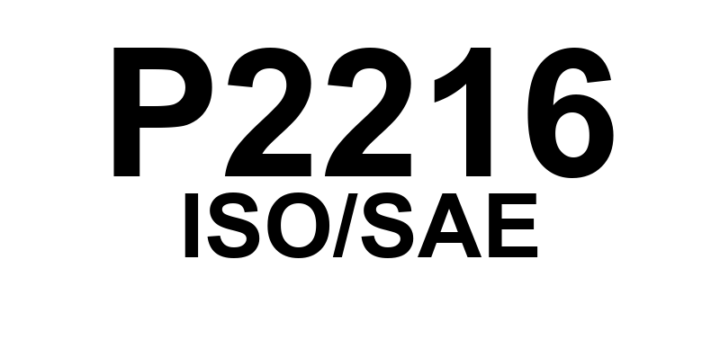 P2216 - "Sensor de NOx - Circuito Alto (Banco 2)"