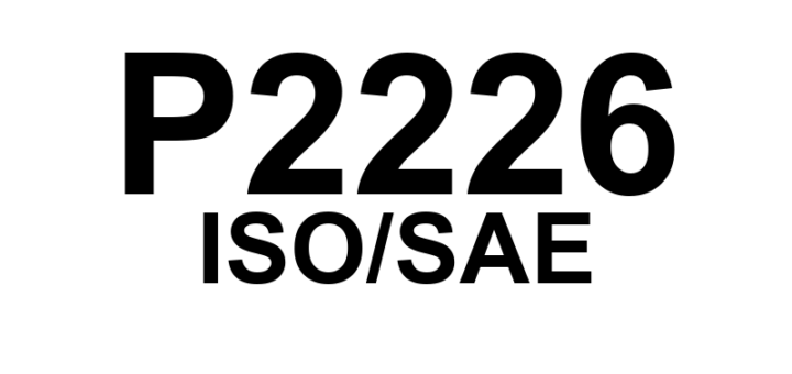 P2226 - "Sensor de Pressão Barométrica 'A' - Circuito com Mau Funcionamento"