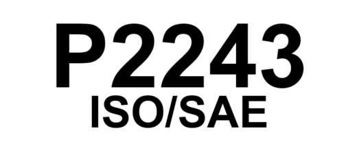 P2243 - "Sensor de Oxigênio - Circuito de Tensão de Referência Aberto (Banco 1 Sensor 1)"