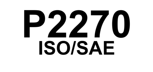 P2270 - "Sonda Lambda - Sinal Trancado Pobre (Banco 1 Sensor 2)"