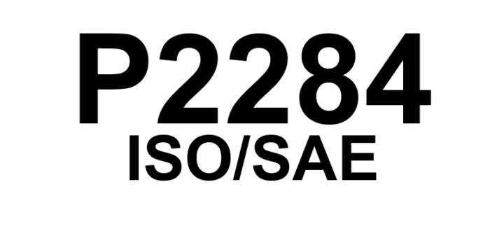 P2284 - "Sensor de Pressão de Controle do Injetor - Circuito com Falha de Faixa ou Desempenho"