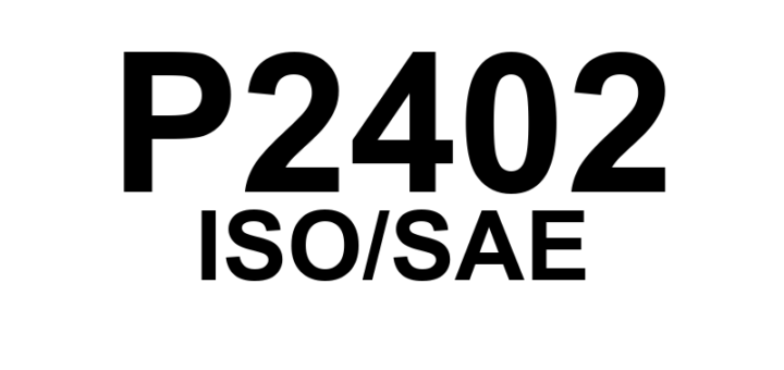 P2402 - "Bomba de Detecção de Vazamento do Sistema Evaporativo (EVAP) - Circuito de Controle Alto"