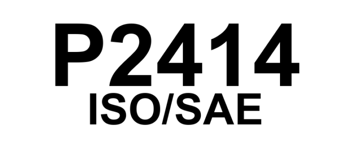 P2414 - "Sonda Lambda - Erro de Amostra de Escape (Banco 1 Sensor 1)"