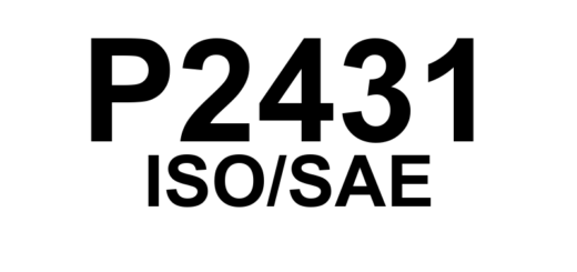 P2431 - "Sensor de Fluxo/Pressão de Ar do Sistema AIR - Falha de Faixa ou Desempenho (Banco 1)"