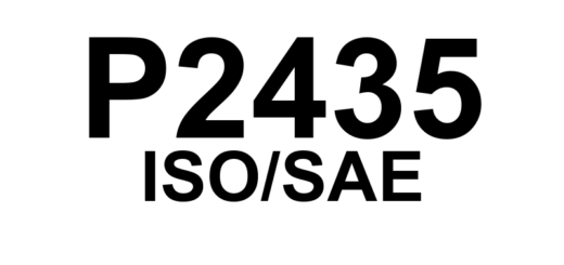 P2435 - "Sensor de Fluxo/Pressão de Ar do Sistema AIR - Circuito com Mau Funcionamento (Banco 2)"