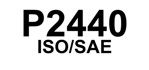 P2440 - "Válvula de Comutação do Sistema AIR - Trancada Aberta (Banco 1)"