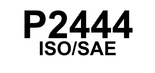 P2444 - "Bomba do Sistema AIR - Trancada Ligada (Banco 1)"