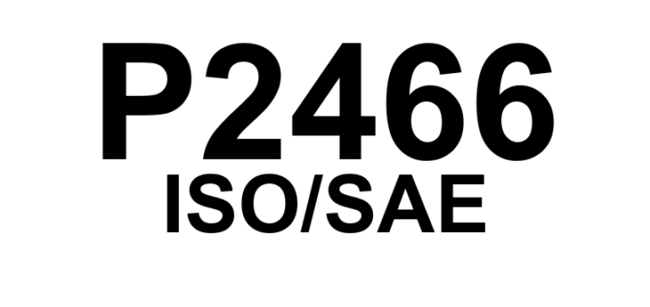 P2466 - "Sensor de Temperatura dos Gases de Escape - Circuito com Mau Funcionamento (Banco 2 Sensor 3)"