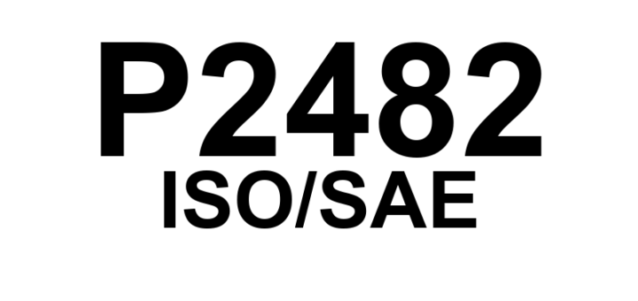 P2482 - "Sensor de Temperatura dos Gases de Escape - Circuito Alto (Banco 1 Sensor 5)"