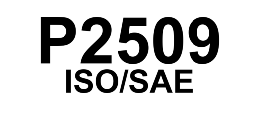 P2509 - "ECM/PCM - Sinal de Entrada de Alimentação Intermitente"
