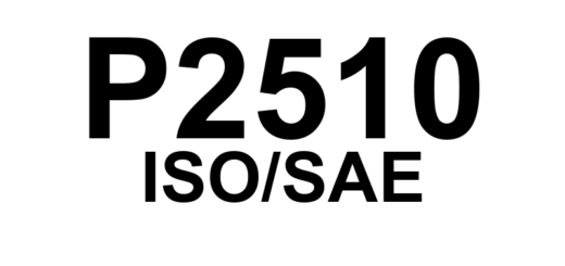 P2510 - "ECM/PCM - Circuito de Sentido do Relé de Potência - Falha de Faixa ou Desempenho"