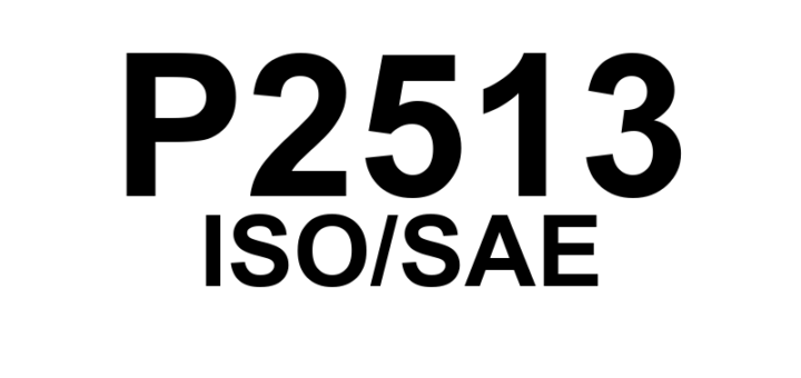 P2513 - "Gravador de Dados de Evento - Circuito de Solicitação Baixo"