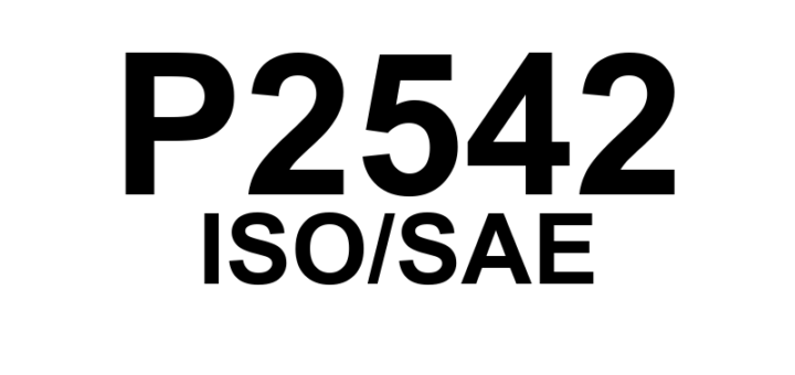 P2542 - "Sensor de Pressão do Sistema de Combustível de Baixa Pressão - Circuito Alto"