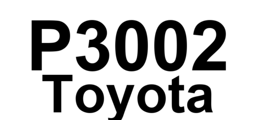 DTC P3002 Toyota - Definição em inglês: HV ECU Communication Malfunction Definição em Português: ECU HV - Falha de Comunicação