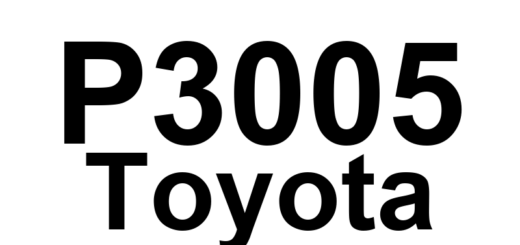 DTC P3005 Toyota - Definição em inglês: High Voltage Fuse Snapped Definição em Português: Fusível de Alta Voltagem - Quebrado