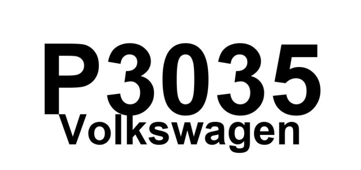 DTC P3035 Volkswagen - Definição em inglês: Idle Speed Control Throttle Position 2 Mechanical Malfunction Definição em Português: Controle de Marcha Lenta - Mau Funcionamento Mecânico da Posição do Acelerador 2