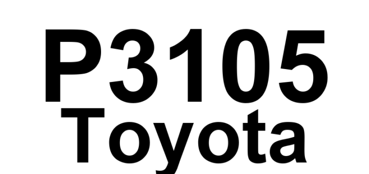 DTC P3105 Toyota - Definição em inglês: Battery Smart Unit Communication Circuit Malfunction Definição em Português: Circuito de Comunicação da Unidade Inteligente da Bateria - Mau Funcionamento