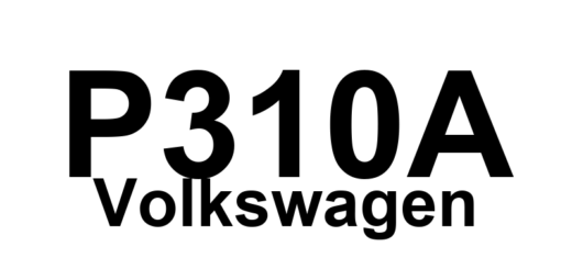 DTC P310A Volkswagen - Definição em inglês: Low Fuel Pressure Regulation Coolant Fuel Pressure Outside Specification Definição em Português: Regulador de Pressão de Combustível - Pressão do Combustível fora das Especificações