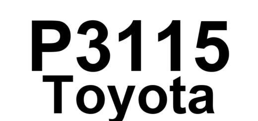 DTC P3115 Toyota - Definição em inglês: HV Battery Current Sensor Malfunction Definição em Português: Sensor de Corrente da Bateria HV - Mau Funcionamento