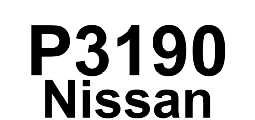 DTC P3190 Nissan - Definição em inglês: Poor Engine Power Definição em Português: Potência do motor - Baixa
