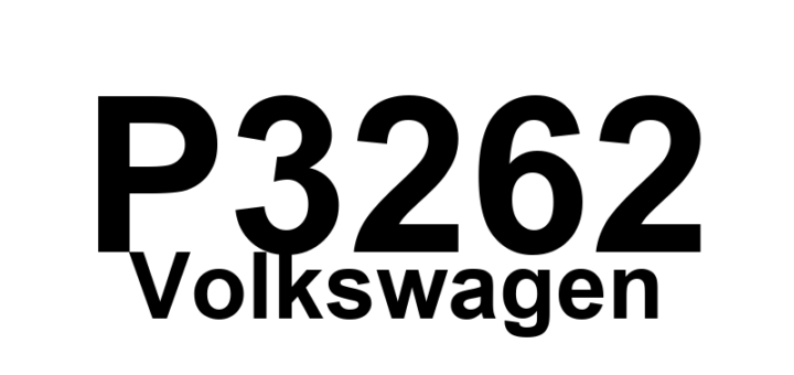 DTC P3262 Volkswagen - Definição em inglês: Exhaust (Banks 1 and 2) Oxygen Sensors Behind Catalytic Converter Swapped Definição em Português: Sensores de Oxigênio do Escapamento (atrás do Catalisador) Trocados (Bancos 1 e 2)
