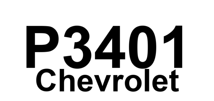 DTC P3401 Chevrolet - Definição em inglês: Cylinder 1 Deactivation Solenoid Control Circuit Definição em Português: Circuito de Controle do Solenoide de Desativação do Cilindro 1.