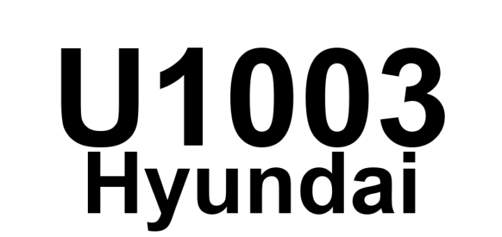 DTC U1003 Hyundai - Definição em inglês: DIS Temperature Sensor Signal Error in Head Unit Definição em Português: Erro no Sinal do Sensor de Temperatura do DIS na Unidade Principal.