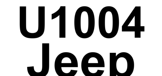 DTC U1004 Jeep - Definição em inglês: CAN C BUS Transmit Performance Definição em Português: Desempenho de Transmissão do Barramento CAN C.