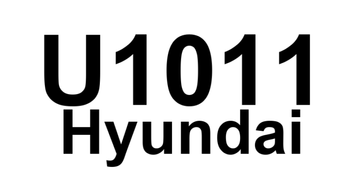 DTC U1011 Hyundai - Definição em inglês: DIS AMP Unit High Voltage Detected Definição em Português: Unidade de Amplificação DIS - Alta voltagem detectada